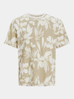 Футболка Jack & Jones JJEJEFF AOP TEE SS SN 12249329-Crockery