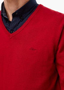 Светр 03.899.61.7623-3660 s.Oliver L Червоний 03.899.61.7623-3660