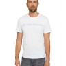 Футболка printed crewneck logo t-shirt 1030527XX1020000 Tom Tailor L Білий 1030527XX1020000