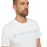 Футболка printed crewneck logo t-shirt 1030527XX1020000 Tom Tailor L Білий 1030527XX1020000