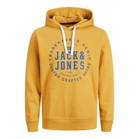 Худі JJSTAMP SWEAT HOOD 12211551-Harvest Gold Jack&Jones XL Жовтий 12211551-HARVEST GOLD