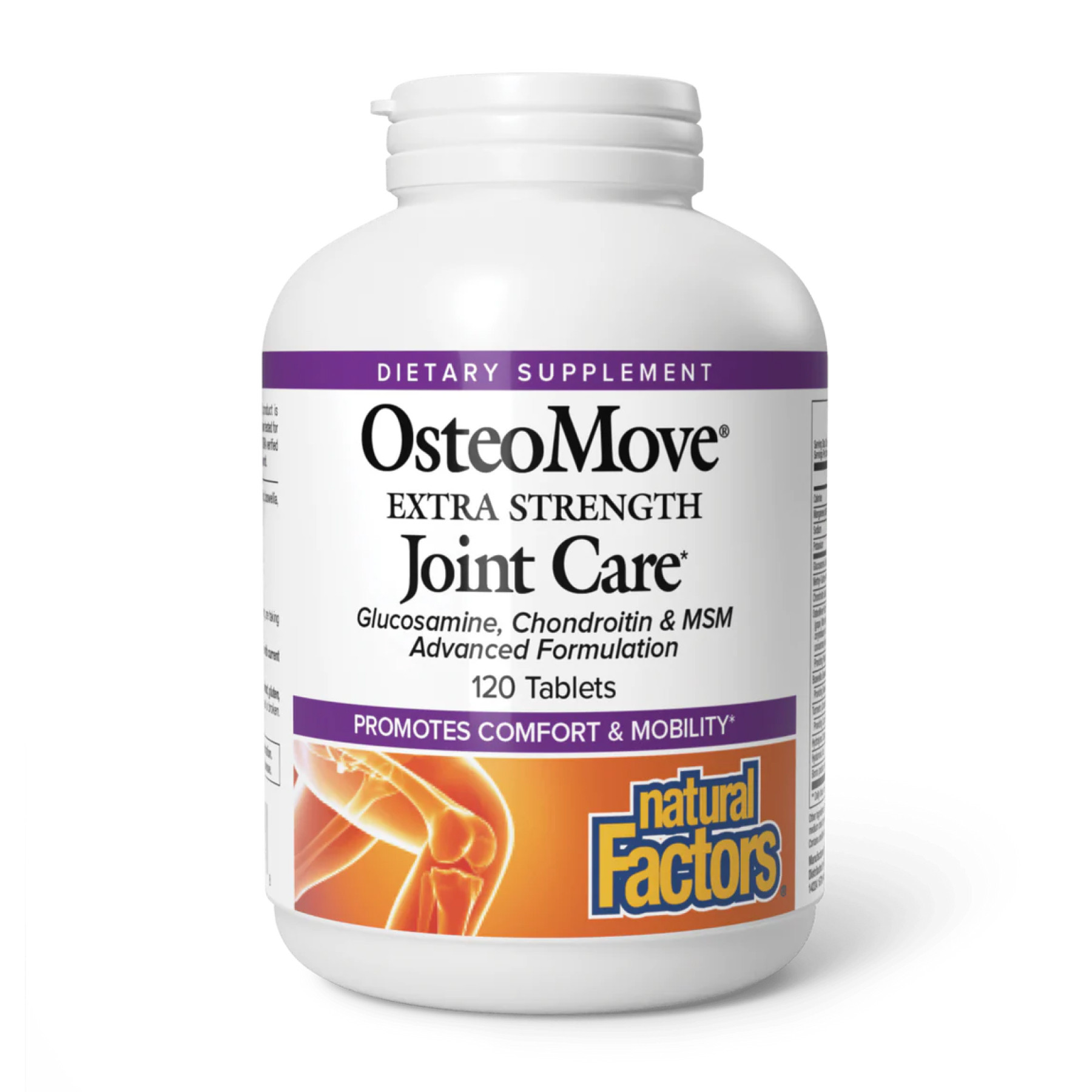 Таблетки Natural Factors OsteoMove® Extra Strength Joint Care - 120 tabs 2023-10-3828