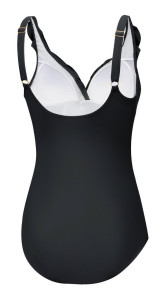 Купальник закритий для жінок Aqua Speed LYDIA 61367 чорний Жін 36 631-01