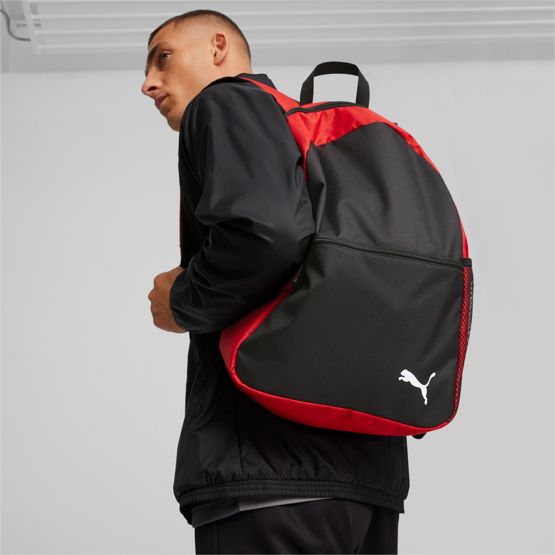 Рюкзак Puma teamGOAL Backpack Core 20L красный Уни 12x30x42 см 090238-03