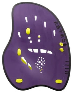 Лопатки для плавання Arena VORTEX EVOLUTION HAND PADDLE фіолетовий, жовтий Уні L 95232-140