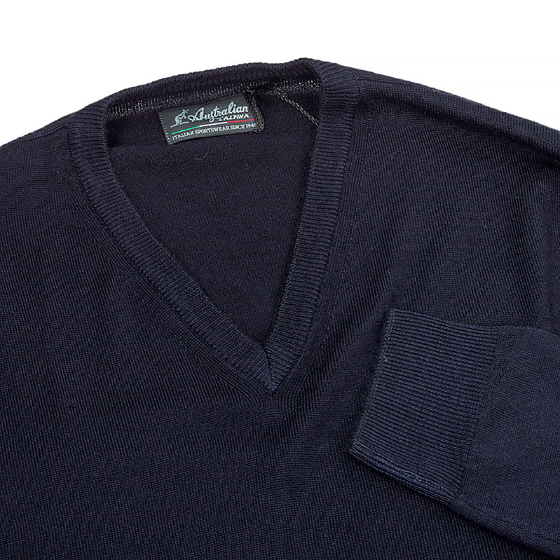 Пуловер AUSTRALIAN  Sweater Merinos V Neck LSUMA0009-149