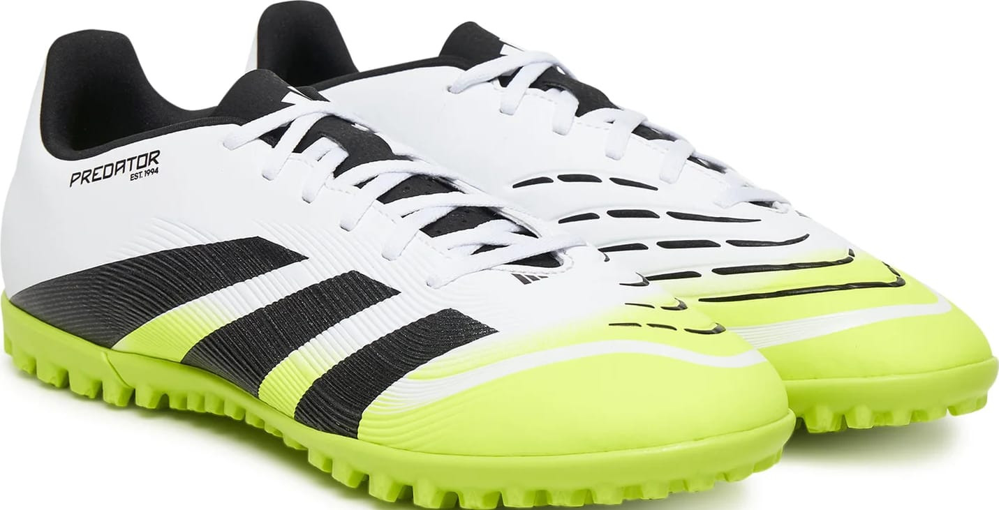 Сороконіжки Adidas PREDATOR CLUB TF білий, чорний, зелений 44 (9.5UK) 27.1 см (JH8854) JH8854
