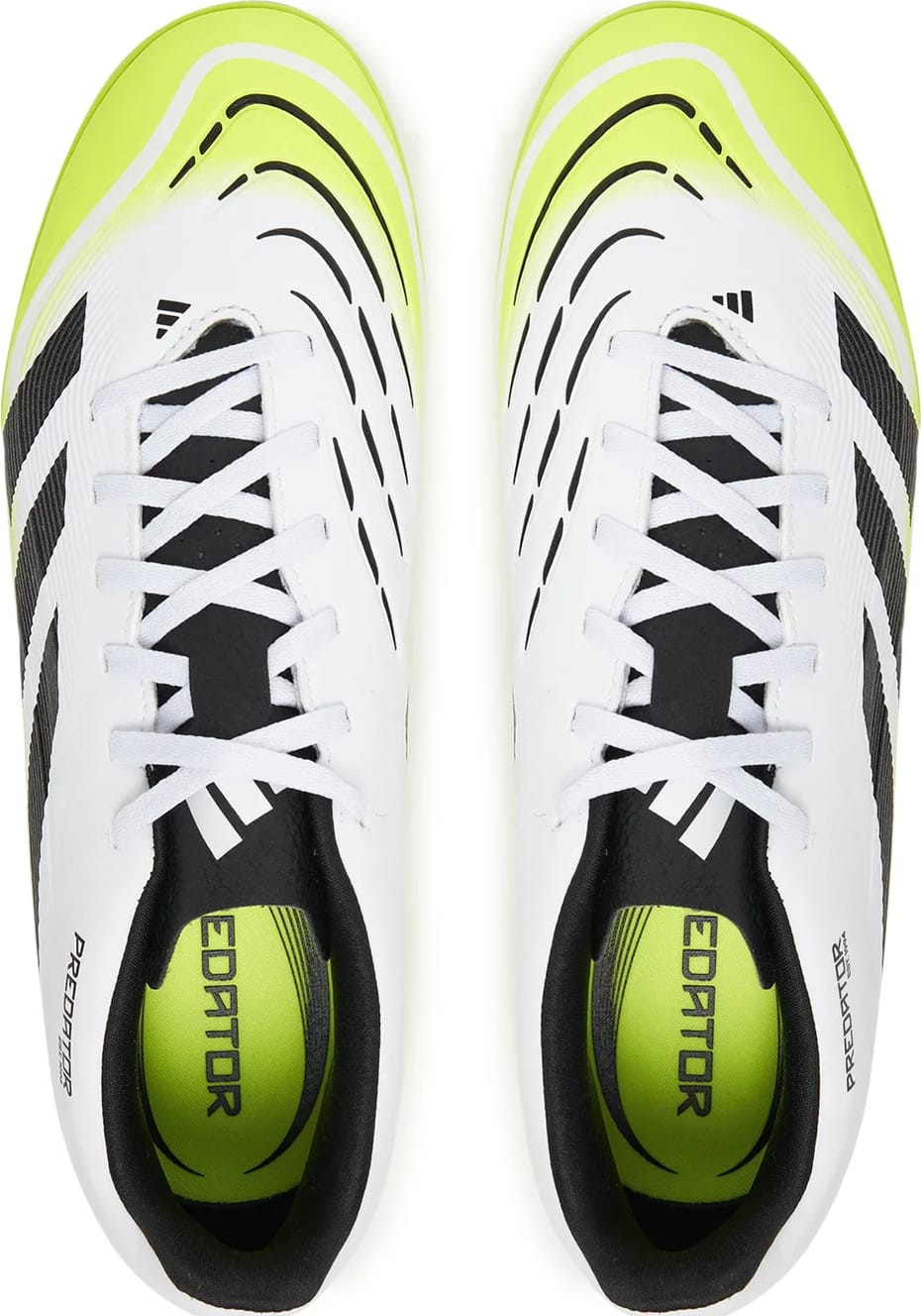Сороконіжки Adidas PREDATOR CLUB TF білий, чорний, зелений 44 (9.5UK) 27.1 см (JH8854) JH8854