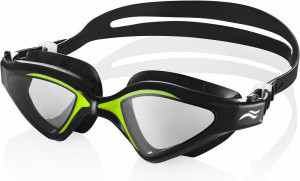 Окуляри для плавання Aqua Speed RAPTOR 5853 чорний, зелений Уні OSFM 049-38