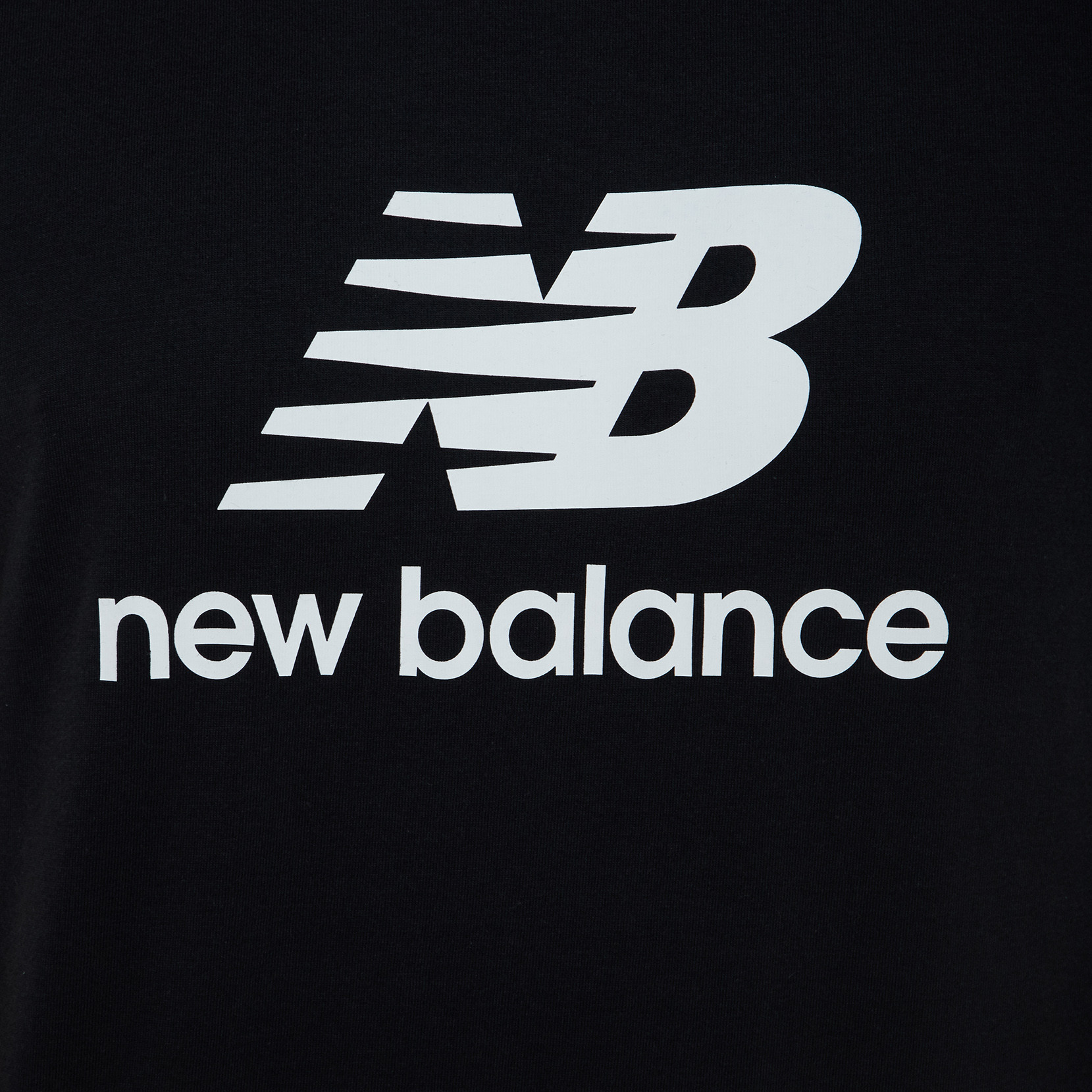 Футболка New Balance NB STACKED LOGO MT41502BK