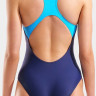 Купальник закритий для жінок Arena STRIPEFLO SWIMSUIT SWIM PRO BA синій, блакитний Жін 44 011175-780