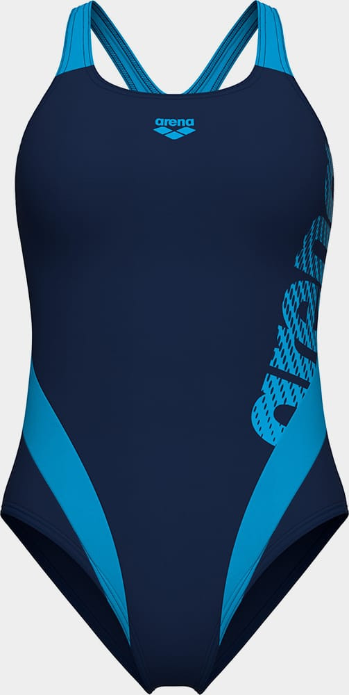 Купальник закритий для жінок Arena STRIPEFLO SWIMSUIT SWIM PRO BA синій, блакитний Жін 44 011175-780