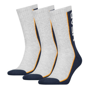 Шкарпетки Head PERFORMANCE CREW 3PPK UNISEX синій, сірий Уні 35-38 781011001-870