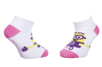 Шкарпетки MINION BRAS OUVERTS білий, рожевий Діт 27-30 арт 83890431-4 83890431-4