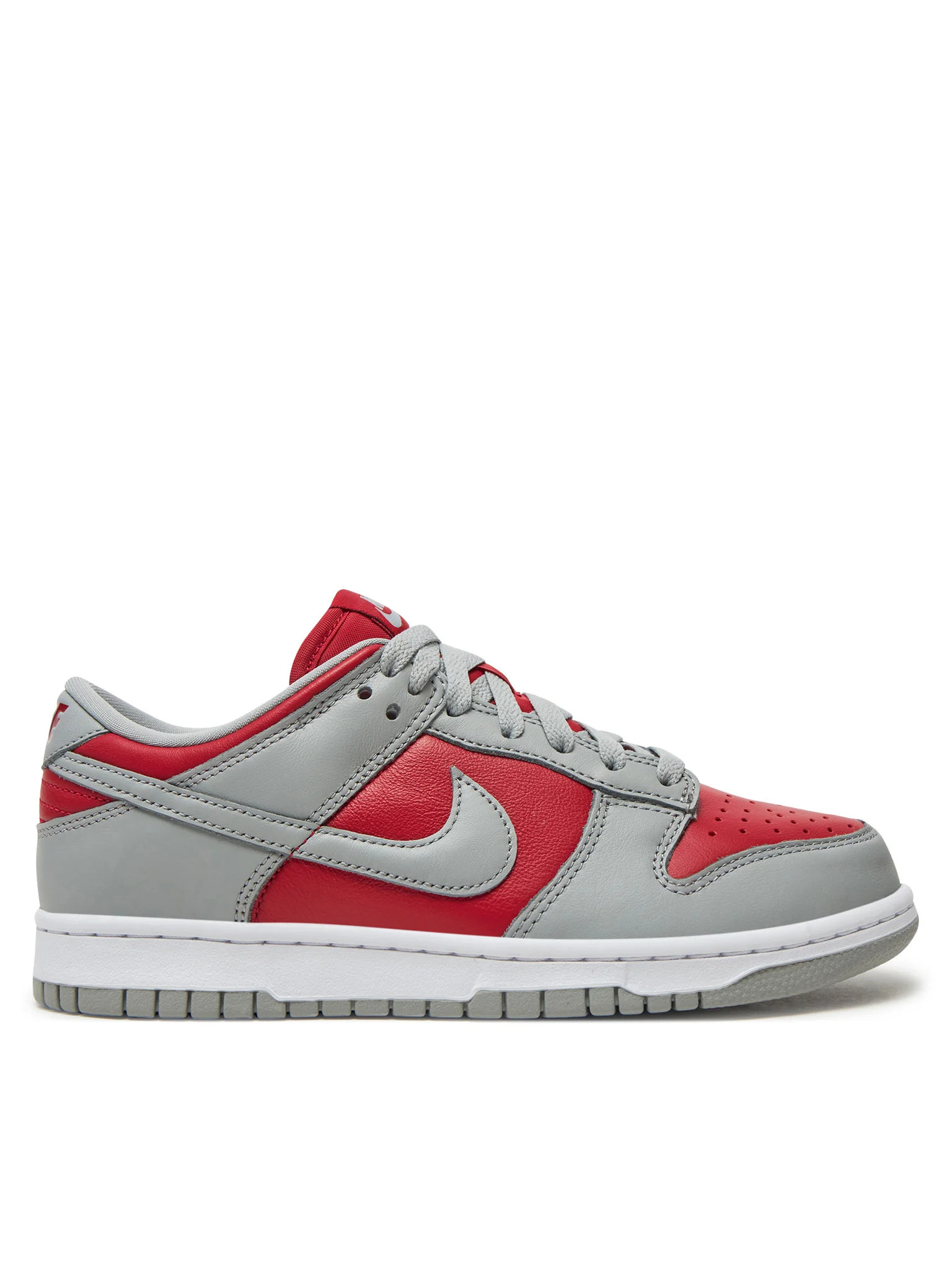 Кросівки Nike Dunk Low Grey/Red FQ6965-600