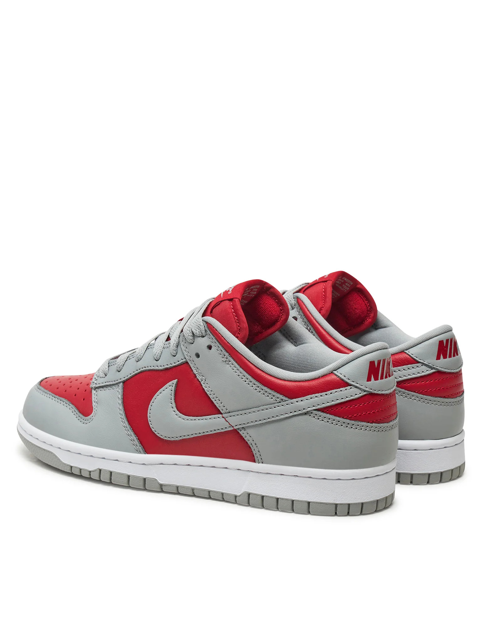 Кросівки Nike Dunk Low Grey/Red FQ6965-600
