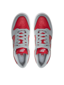 Кросівки Nike Dunk Low Grey/Red FQ6965-600