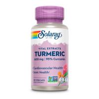 Капсули Solaray Turmeric Root Extract One 600mg - 30 vcaps 2023-10-2406