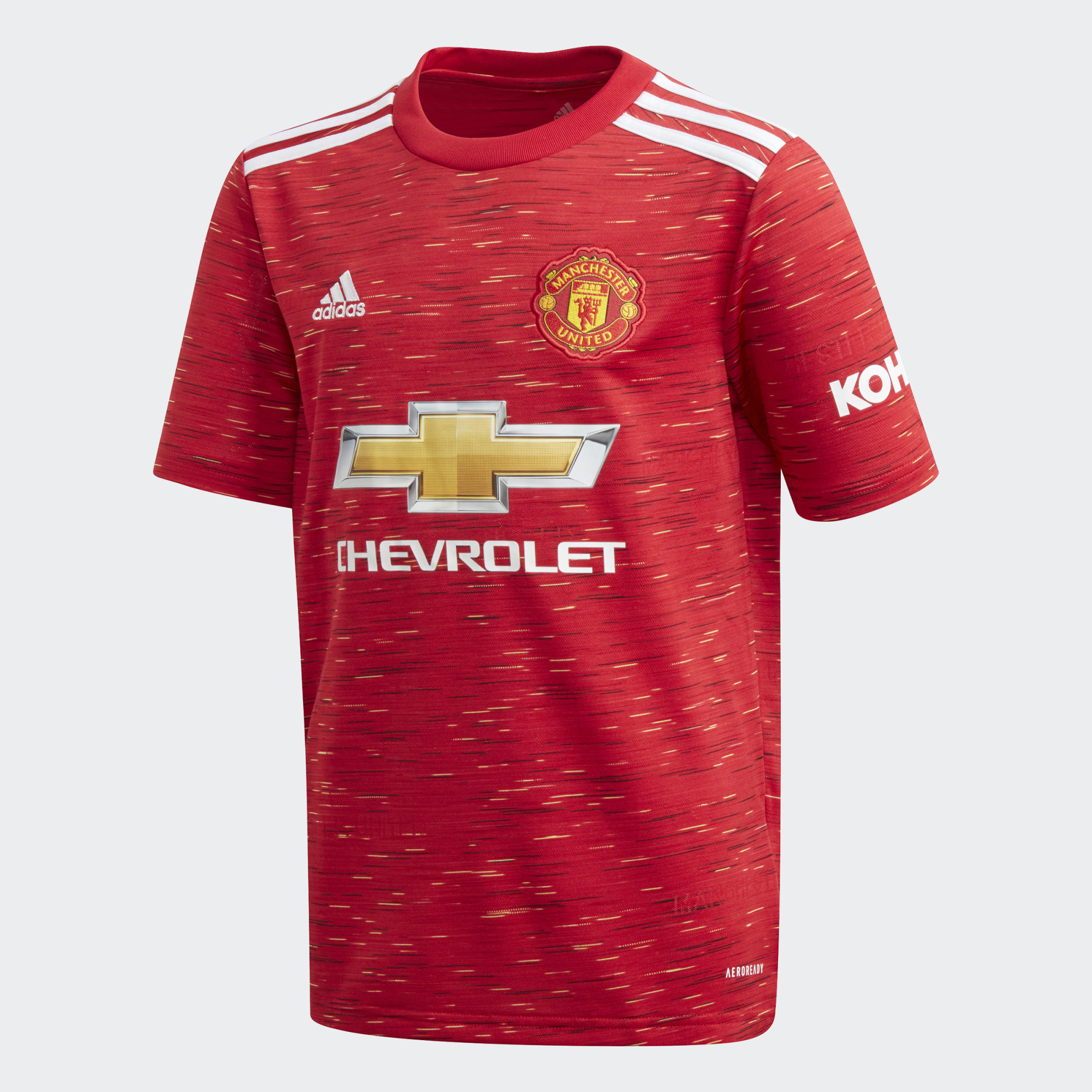 Футболка adidas Manchester United 20/21 Home Junio FM4292