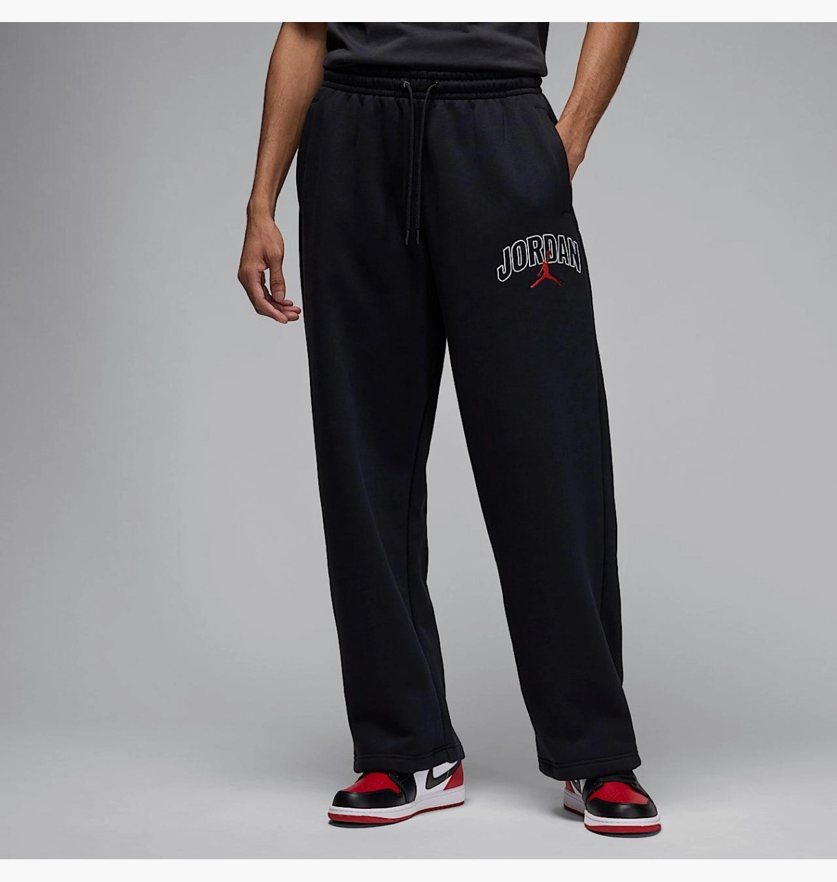 Костюм спортивний чоловічий Air Jordan M Flt Flc Po Black IB7243-010__IB7241-010