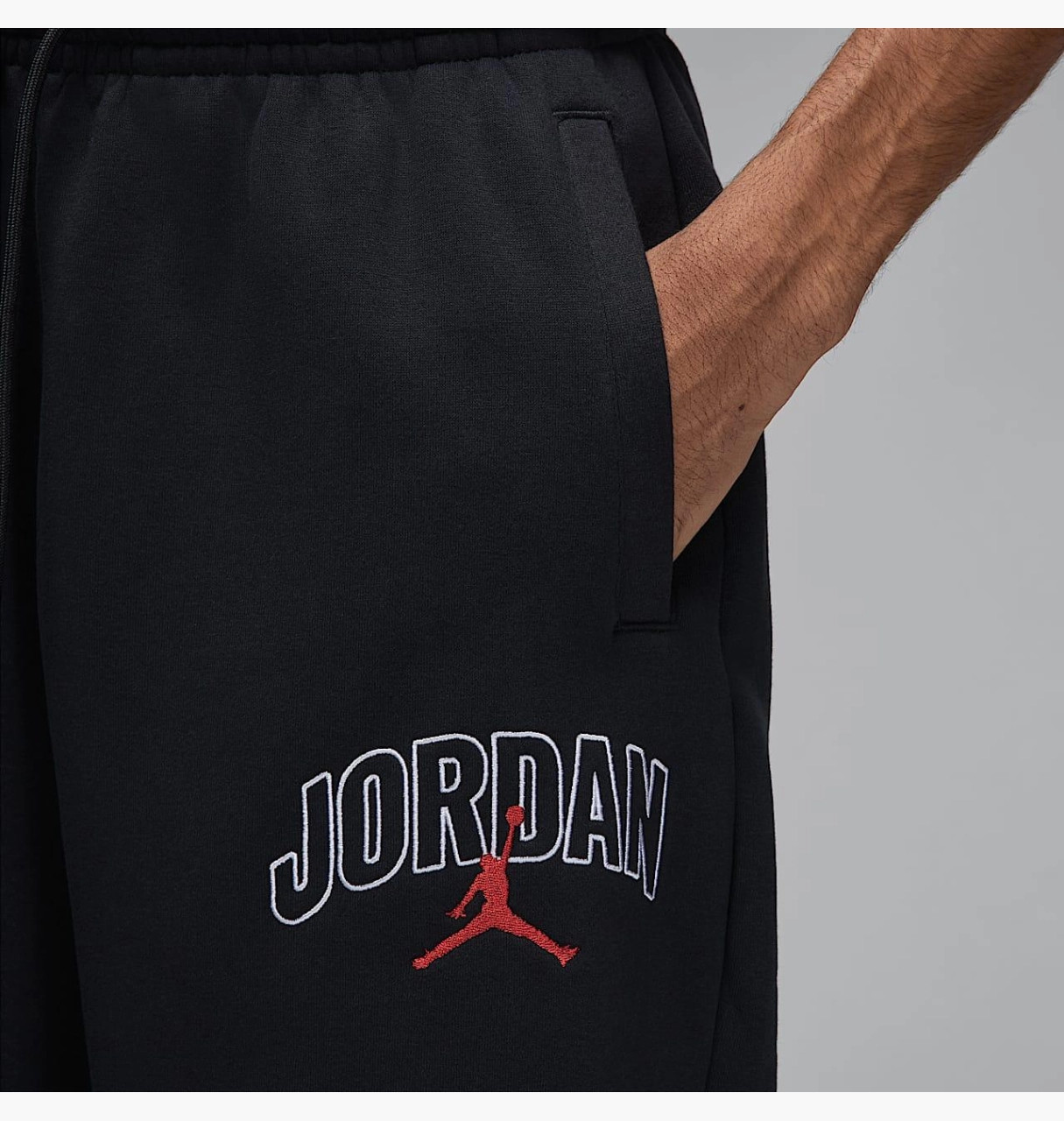 Костюм спортивний чоловічий Air Jordan M Flt Flc Po Black IB7243-010__IB7241-010