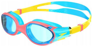 Окуляри для плавання Speedo BIOFUSE 2.0 JU блакитний, червоний Діт One Size 8-00336315948