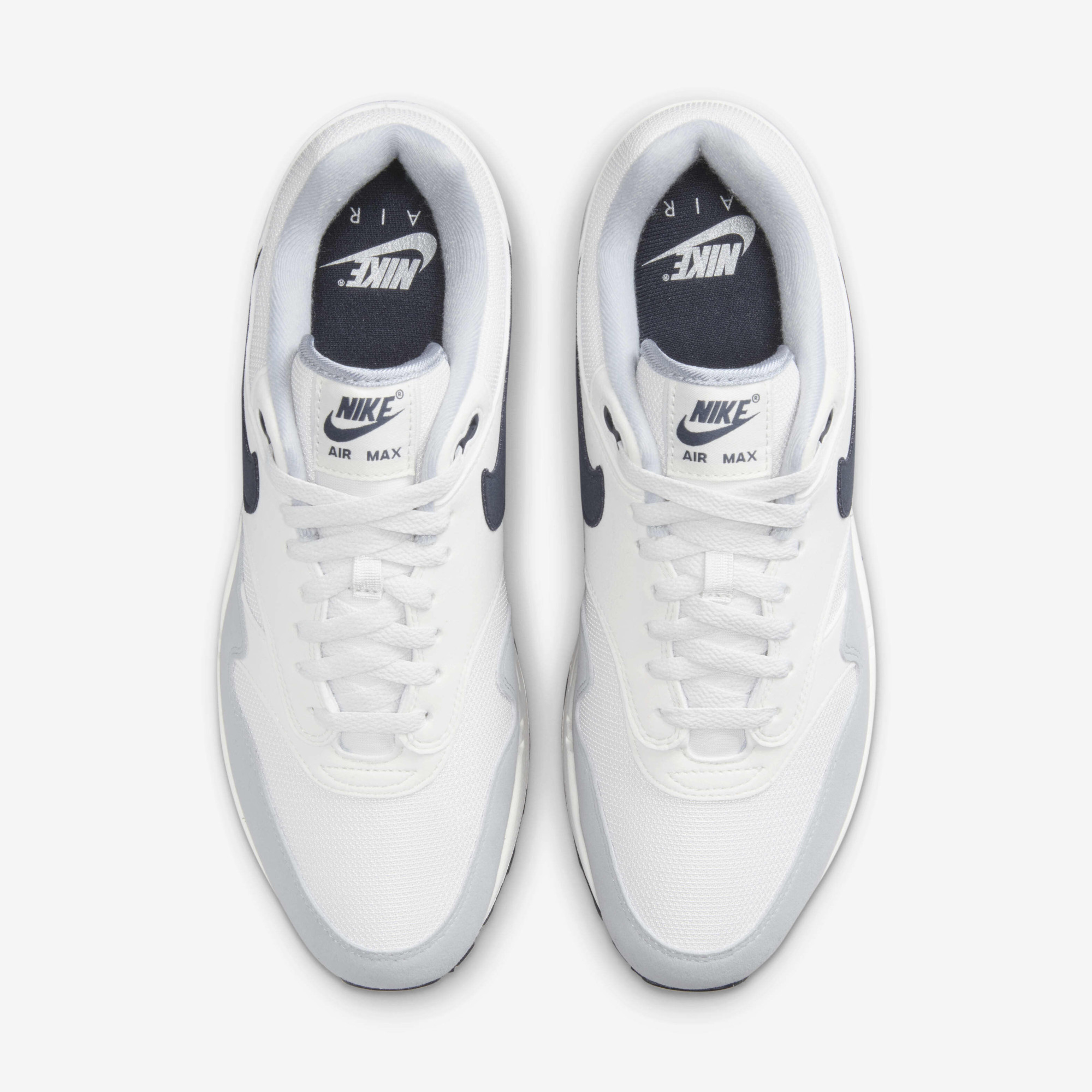 Кросівки чоловічі Nike Air Max 1 White/Grey FD9082-002