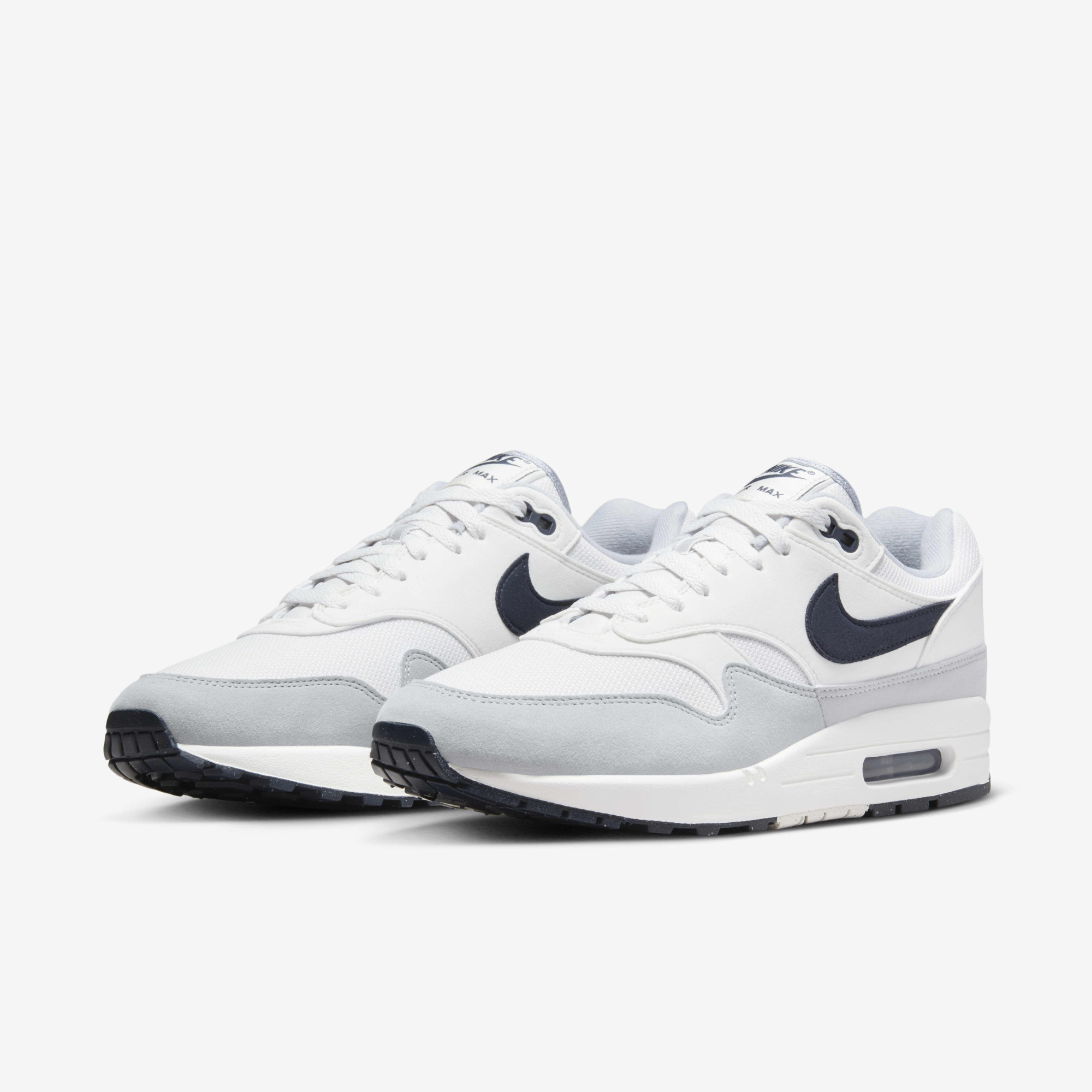 Кросівки чоловічі Nike Air Max 1 White/Grey FD9082-002
