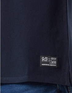 Поло 520.11.899.13.130.2112089-5978 Q/S by s.Oliver L Темно-синій 520.11.899.13.130.2112089