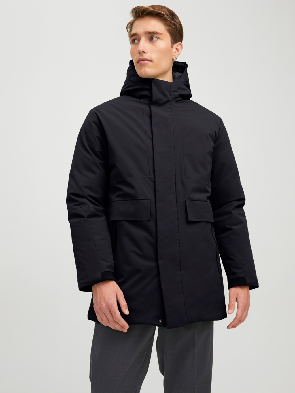 Куртка JPRBLATIGER PARKA SN 12213852-Black Jack&Jones L Чорний 12213852-Black