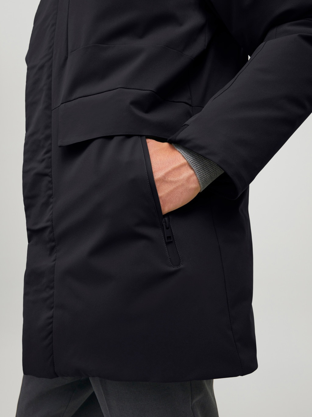 Куртка JPRBLATIGER PARKA SN 12213852-Black Jack&Jones L Чорний 12213852-Black