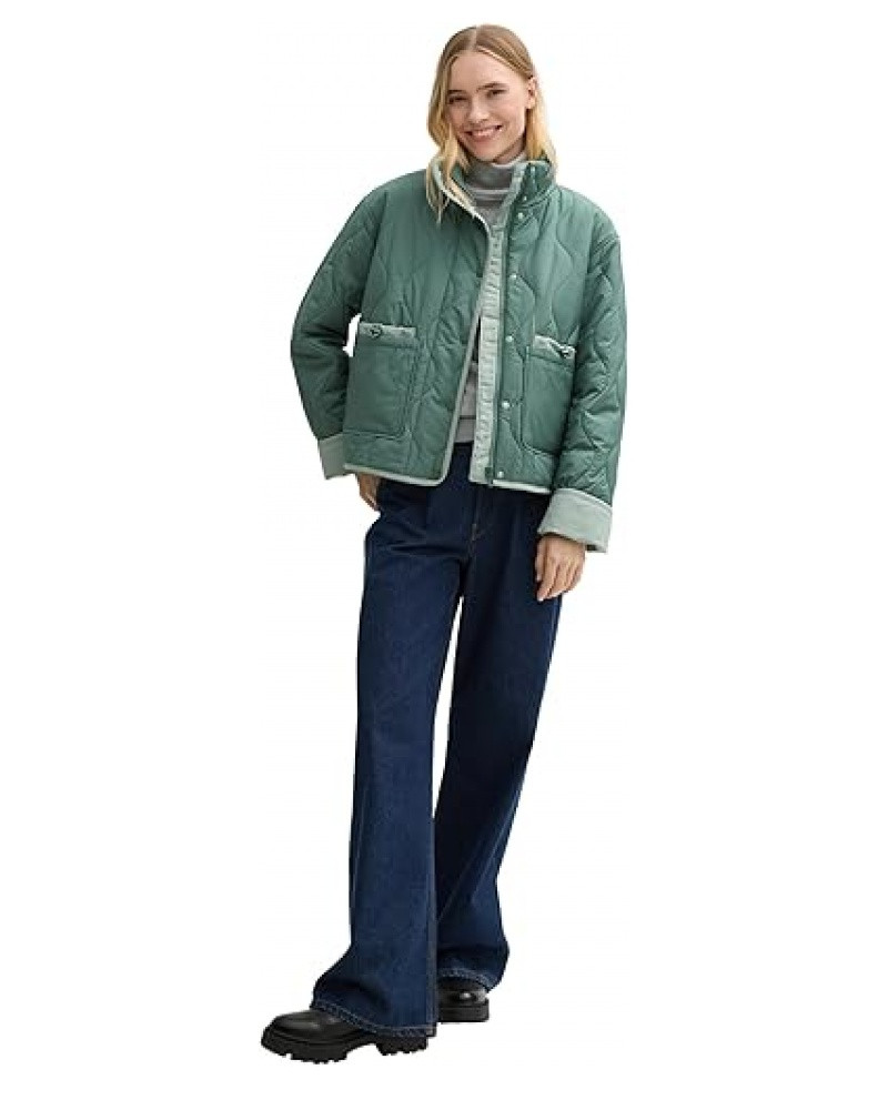 Куртка Denim Women's 1044454-19643 Tom Tailor L Бірюзовий 1044454-19643