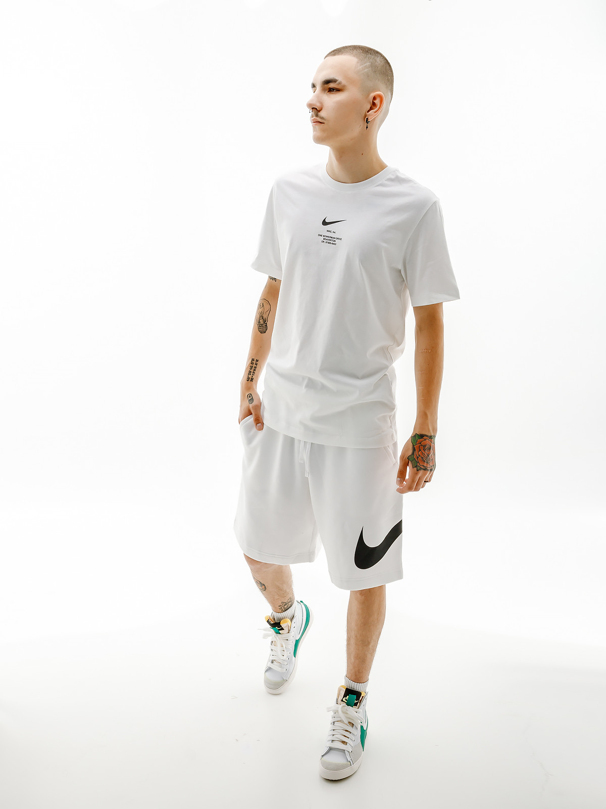 Футболка Nike M NSW TEE BIG SWOOSH DZ2881-100