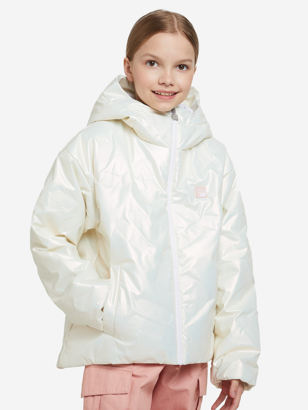 Куртка для дівчаток 123791FLA-01 FILA 134-140 (140) Кремовий 123791FLA-01