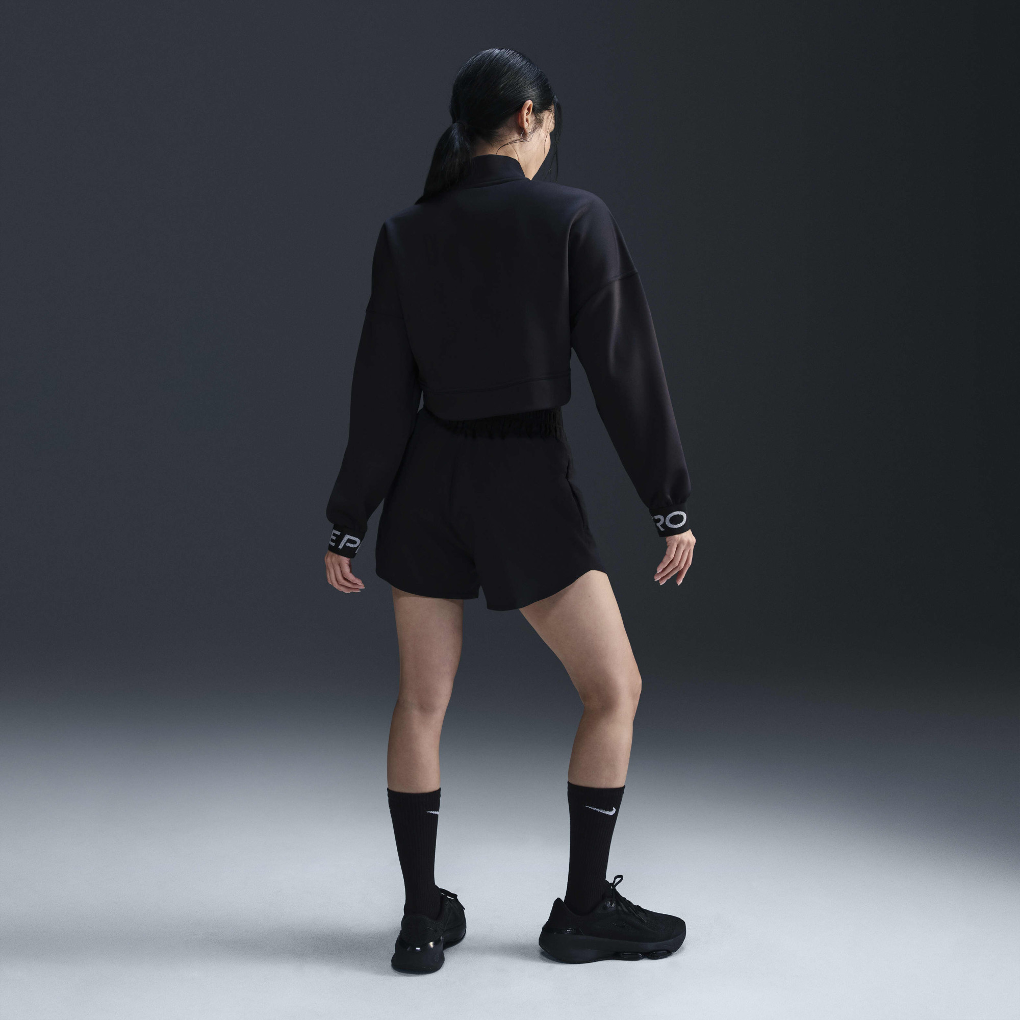 Кофта жіноча Nike Profleece Top Black FV8097-010