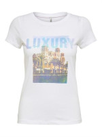 Футболка ONLLUX LIFE FIT S/S TOP BOX JRS 15231606-Bright White ONLY XS Білий 15231606-Bright White
