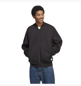 Кофта бомбер Adidas 3D logo (чорний) IC3717