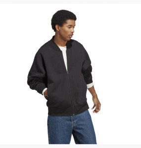 Кофта бомбер Adidas 3D logo (чорний) IC3717