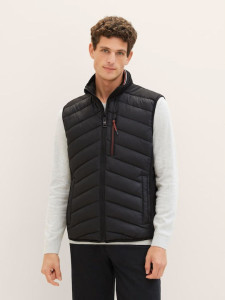 Безрукавка Men's Sleeveless Jacket 1038904-29999 Tom Tailor M Чорний 1038904-29999