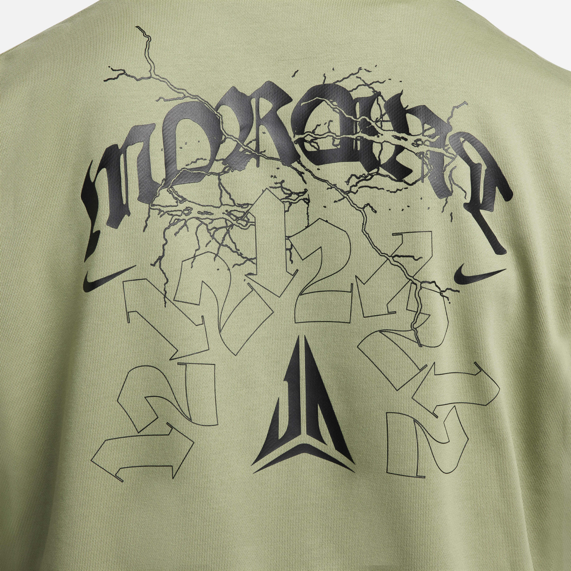 Худі чоловіче Nike Standard Issue Ja Morant Olive FN2987-386