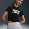 Футболка W NSW SLIM CROP TEE STREET HQ1709-010 Nike L Чорний HQ1709-010