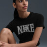 Футболка W NSW SLIM CROP TEE STREET HQ1709-010 Nike L Чорний HQ1709-010