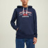 Худі JJSTAMP SWEAT HOOD 12211551-Navy Blazer Jack&Jones L Темно-синій 12211551-Navy Blazer