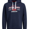 Худі JJSTAMP SWEAT HOOD 12211551-Navy Blazer Jack&Jones L Темно-синій 12211551-NAVY BLAZER