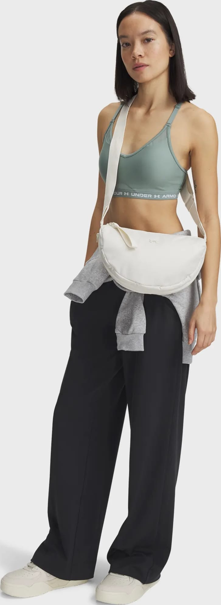 Сумка Under Armour Studio Luna Shoulder Bag бежевий 30 х 17 х 13 см (1388927-279) 1388927-279