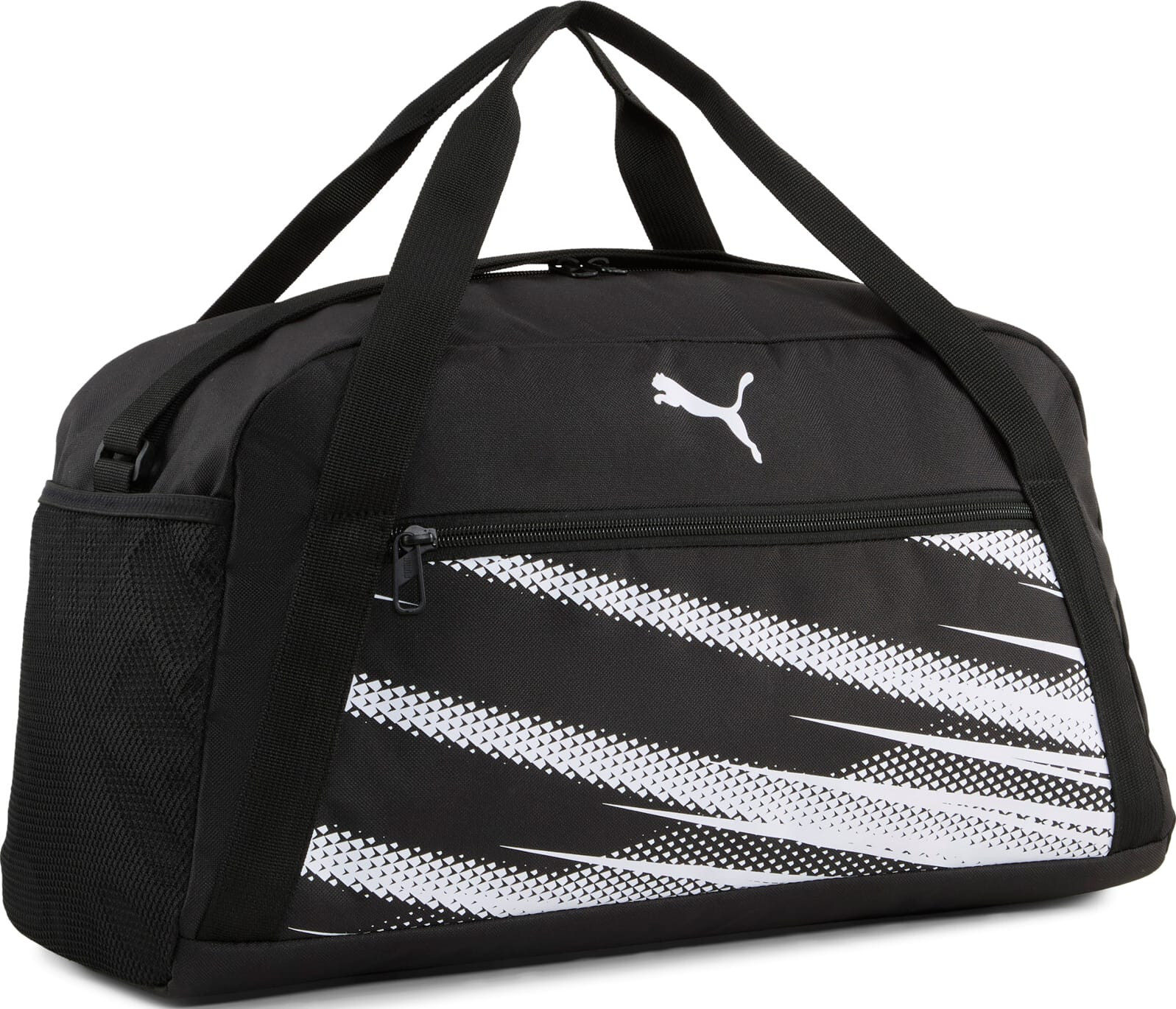 Сумка Puma ATTACANTO Sports Bag S 34L чорний, білий 49 х 25 х 24 см (091629-01) 091629-01