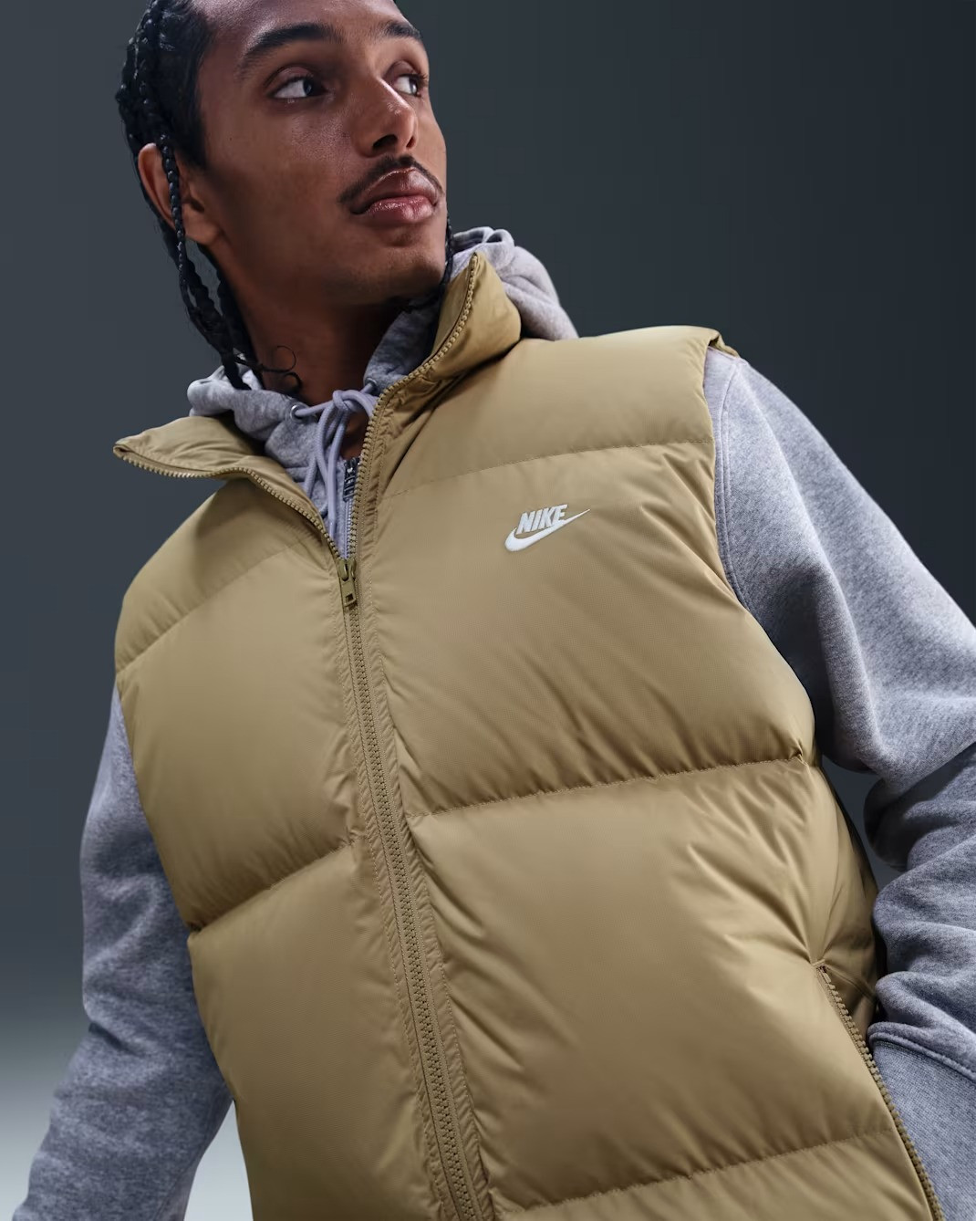 Жилетка чоловіча Nike Club Beige IB2977-297