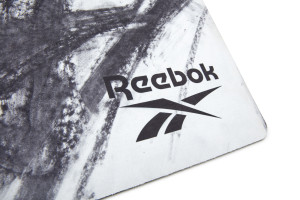 Килимок для йоги Reebok Natural Rubber Yoga Mat білий, сірий, мрамор Уні 183 x 61 x 0.32 RAYG-11080OM