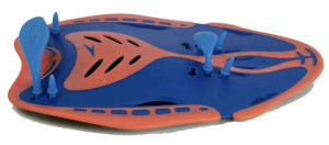 Лопатки для плавання Speedo BIOFUSE POWER PADDLE AU блакитний, помаранчевий Уні L 8-73156F959