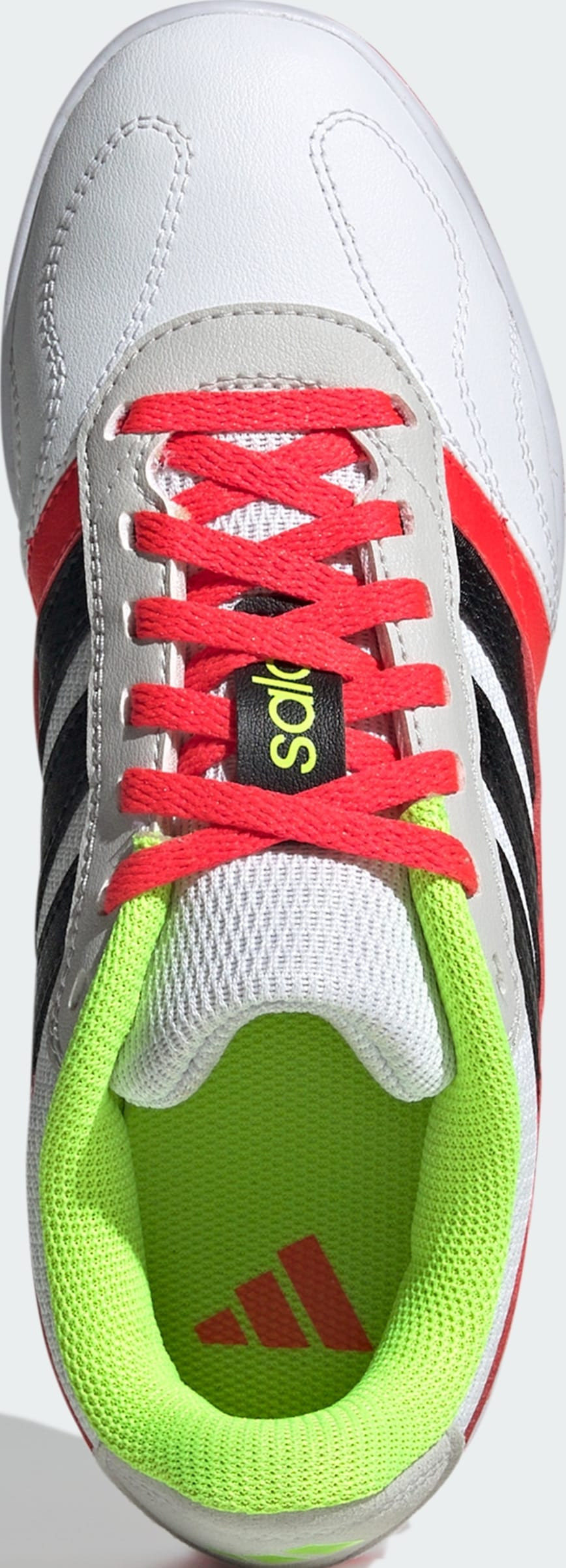 Футзалки Adidas SUPER SALA III J білий, червоний 38 EU (23,3см) (JP5435) JP5435